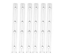 RASTKY 2020 Profil en Aluminium Steel en Carbone Directement à l'intérieur du Connecteur Standard Connecteur en Ligne Droite Industriel et Scientifique/Industriel Har (1020 M5 (6pcs))