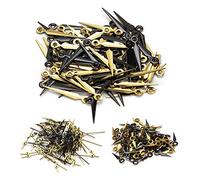 RASTKY 2035 Mouvement Or Montre Aiguilles Heure Minute Seconde Aiguilles Pièces De Rechange Ensemble 100pcs Sacs Léger Compact Exécution Exquise