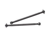 RASTKY 2pcs Arbre Arrière Arbre en Acier Black RC Toy Car Pièces Accessoires, Remplacement Parfait ZD Racing 10 7191 1/10 RC OFF ROAD Vehicle, Durable, Dur et Facile à Installer une Puissance