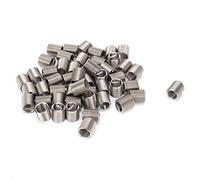 RASTKY 50 Pièces M10 X 1,5 Insert de Filetage de Fil Kit D'écrou de Réparation Durable pour la Conversion de Filetage Métrique à Impérial, Vis de Douille Filetée pour équipement Mécanique (2D)