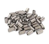 RASTKY 50 Pièces M10 X 1,5 Insert de Filetage de Fil Kit D'écrou de Réparation Durable pour la Conversion de Filetage Métrique à Impérial, Vis de Douille Filetée pour équipement Mécanique (3D)