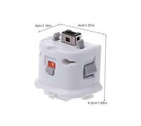 RASTKY Accélérateur D'induction de Capteur de Mouvement pour un Contrôle de Jeu amélioré Compatible avec la Télécommande pour les Amateurs de Jeux (costume blanc)