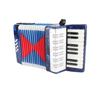 RASTKY Accordéon pour Enfants à 17 Touches, Son Doux et Agréable pour la Formation Musicale, Instrument de Musique pour Enfants, Bleu Profond