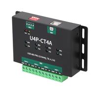 RASTKY Adaptateur Convertisseur USB vers RS485 4 Voies de qualité Industrielle, Module de Port Série USB à Branchement Fluide avec stabilité du Signal pour des Configurations Flexibles