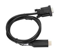 RASTKY Adaptateur Convertisseur vers VGA Transformateur de Signal Numérique vers Analogique pour Connecter Le Téléviseur au Moniteur avec Un Câble de 1,2 M pour Salle de Réunion de Bureau