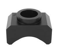 RASTKY Adaptateur de Cric Hydraulique, Selle de Levage D'essieu de Cric en Aluminium Léger pour de Sol, Adaptateur D'essieu Portable pour Sentiers 4x4 ou Garage (Black)