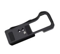 RASTKY Adaptateur de Montage de Plaque de Base de Stabilisateur de Plaque à Dégagement Rapide pour Caméra R50V, Installation Sécurisée et Utilisation Stable (Black)