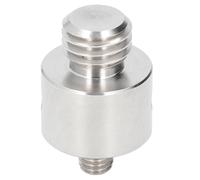 RASTKY Adaptateur de Prisme à Dégagement Rapide en Acier Inoxydable, Lien sécurisé pour Station Totale, Applications Polyvalentes pour Les Projets de Construction, Interface M8 à 5/8 Pouces 11,