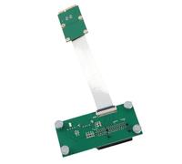 RASTKY Adaptateur de Rallonge USB Mini PCIE vers PCIE Express 4X, Carte Plug and Play pour Cartes 1X 4X