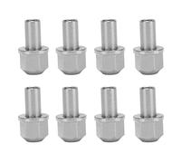 RASTKY Adaptateur d'entraînement de Moyeu de Roue Hexagonale RC en Acier Inoxydable, Colonne d'extension Axiale SCX10, D90, et GEN8 1/10 RC Voitures - écrou 'entraînement en Métal, stabilité