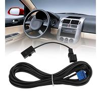 RASTKY Adaptateur Microphone du Câble de Faisceau Car 510 Fit pour RSN510 MIB 682/200/877/866 Émetteurs FM