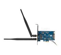 RASTKY Adaptateur Mini PCIE Plug and Play de Petit Volume pour Ordinateur de Bureau Compatible Carte BT sans Fil Interface d'alimentation 4 Broches pour Les Passionnés de Technologie