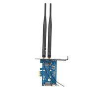 RASTKY Adaptateur sans Fil PCI-E 1X avec Support de Carte SIM, Prend en Charge Les Cartes Mini PCI-E, Carte Combo WiFi, Aucun Pilote Nécessaire, Convient pour Wince//OS X, Kit Mini Adaptateur Inclus