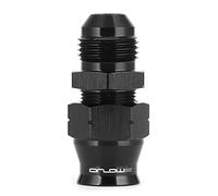 RASTKY Adaptateur Tube vers Mâle -8 an, Raccord Rapide pour de Carburant en Aluminium usiné CNC, Conception Monobloc Légère pour Les Applications à Haut Débit - Pièces de Voiture Universelles