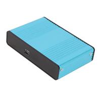 RASTKY Adaptateur USB 5.1 Canaux, Taux D'échantillonnage de 48 KHz, Carte Son pour PC, Entrée Micro Spdif in Line in, Sortie Avant, Sortie Arrière Cen/Bass Out USB, Lecture Duplex (Blue)