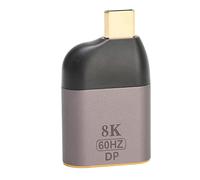 RASTKY Adaptateur USB C 8K vers DisplayPort, Résolution 32,4 Gbit/s pour XPS, Convertisseur DisplayPort en Alliage D'aluminium pour Tablette OS Pro, Extension ou Miroir de L'écran D'ordinateur