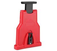 RASTKY Affûteur de Dents de Tronçonneuse électrique, Outil de Meulage de Chaîne Portable, Affûtage Rapide pour Outil de Travail du Bois, Matériau ABS Couleur Rouge/Jaune/Vert 8,5x5,7 Pouces 1 Pièce