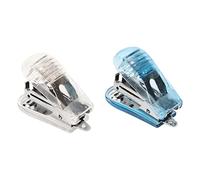 RASTKY Agrafeuse à Main, Structure à Levier Compacte, Mini Agrafeuse pour Documents, capacité de 20 Feuilles, Portable pour Porte-documents, Mignonne (2 pièces) (#1)