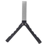 RASTKY Aiguiseur de Pierre à Aiguiser Diamant Rectangle Outil D'affûtage Pliant Durable Meulage Fin Grossier pour Lames de Scie à Bois, 1 Pièce