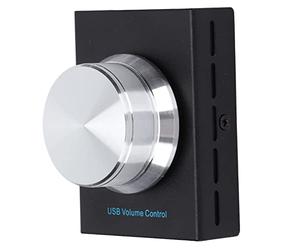 RASTKY AIMOS AM-U001BK Contrôleur de Volume USB avec Temps de Réponse Rapide pour Systèmes, Mac, Commutateur de Contrôle du Volume pour Célébration de Mariage