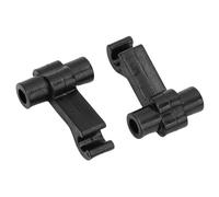 RASTKY Ajustement étendu Durable pour les Liens de Loquet de Fenêtre D'aération, Kits de Réparation du Bruit du Vent pour Vitres Arrière, 2 Pièces pour une Isolation Améliorée