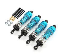 RASTKY Amortisseur à Ressort en Métal 1/12 RC Amortisseur à Ressort en Métal pour Voiture MN G500/RC de Jambes de Force (Blue)
