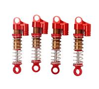 RASTKY Amortisseur Réglable Avant et Arrière de Voiture RC pour Voiture D'escalade FMS FCX24 1/18, Ressort à Haute élasticité, Pièces de Mise à Niveau Usinées CNC pour une Expérience de Conduite