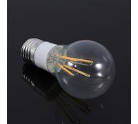 RASTKY Ampoule à Filament LED COB Blanc Chaud E27 12V 4W, Lumière à économie D'énergie pour Divertissement, Salle D'exposition, Couloir, Cabine Téléphonique COB (4w)