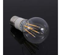 RASTKY Ampoule à Filament LED COB Blanc Chaud E27 12V 4W, Lumière à économie D'énergie pour Divertissement, Salle D'exposition, Couloir, Cabine Téléphonique COB (6W)