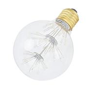 RASTKY Ampoule LED Décorative de Gypsophile, Ampoule Vintage à Lumière Chaude pour Chambre à Coucher de Cour 85-265 V, Verre de Style Rétro 3 W Ra>80 1 X de Feu D'artifice