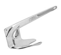 RASTKY Ancre à Force de Griffe en Acier Inoxydable 316, Grappin de 11 LB pour Dériveur, Kayak, Yacht, Excellente Puissance de Maintien pour la Pêche à la Voile en Bateau, qualité Marine, comme sur