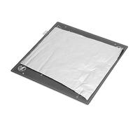 RASTKY Anet E16 A8PLUS Plaque Chauffante en Aluminium pour Imprimante 3D avec Bon Effet D'isolation, Résistance 24 V 2,8 Ω, Plaque Complète Plaquée or, Structure Stable, Dos Noir, 300 X 300 X 3 Mm