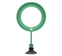 RASTKY Anneau d'alimentation Rond pour Aquarium, Empêche la Dispersion des Aliments, adapté aux Aliments en Flocons, Facile à Installer et à Retirer, ABS Vert 2,95" pour Une Eau Plus Propre