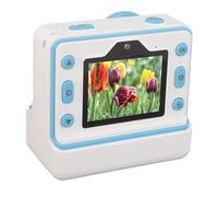 RASTKY Appareil Photo à Double Objectif Haute Définition avec Appareil Photo à Flash à Zoom Numérique 16X pour Une Méthode de Charge de Type C Longue Endurance (Blue)