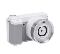 RASTKY Appareil Photo Numérique 80MP avec Zoom 18X, Objectifs Avant et Arrière en Un, Résolution 5K, écran Rabattable à 180°, WiFi, Transfert de Photos instantané, Texture de qualité