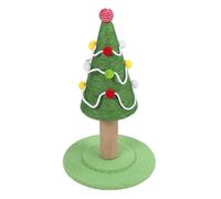 RASTKY Arbre de Noël à Gratter pour Chat, Structure Stable, Arbre à Chat en Sisal pour L'expérience de Liaison, Propriétaires d'animaux de Compagnie (Grand : 40 X 65 cm / 15,7 X 25,6 Pouces)