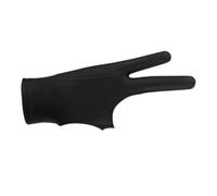 RASTKY Artistes de de Dessin Noir Premium - Anti-Tache, Conception Respirante de 3 Couches avec Un Support de 2 Doigts et Une Peinture sur Les écrans - Créatifs Numériques Idéaux (S)