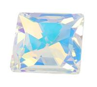 RASTKY Attrape-soleil à Prisme en Cristal étincelant, Pendentif à Facettes Multifonction pour Fenêtre, Fabricant D'arc-en-ciel carré pour Intérieur et Extérieur (multicolore)