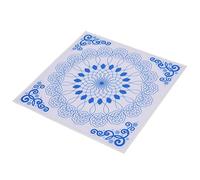 RASTKY Autocollant Mural Imperméable élégant pour Décor de Salon de Chambre à Coucher, Décoration de Maison Durable 7,9 "x 7,9" (Tapez 3)