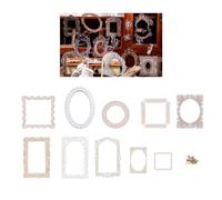 RASTKY Autocollants de Décoration de Cadre de Miroir Rétro, Design Exquis pour Bricolage Artisanal, Scrapbooking, Album Photo en Matériau PET (animal de compagnie 3)