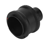 RASTKY Bague D'adaptation T2-NEX en Alliage D'aluminium pour Caméra NEX E Mount, Adaptateur de Monture de Télescope Réglable à Revêtement Noir, Connectez Les Caméras aux Microscopes, Idéal pour Les