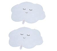 RASTKY Ballons Mignons en Forme de Nuage, 2 Pièces, Décorations de Fête en Aluminium avec Sarbacane pour événements Intérieurs et Extérieurs