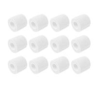RASTKY Bandage Auto-adhésif de Réparation de Sabot de Vache, Haute élasticité, Antidérapant pour Le Soin des Sabots, Paquet de 12, 4.5M (White)