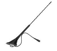 RASTKY Base de Mât D'Antenne FM AM de Voiture MK1/MK2/MK3, Antenne en Alliage Durable avec Installation Plug and Play, Adaptée aux Modèles de Siège, Antenne de 16" pour Résoudre Les Problèmes de
