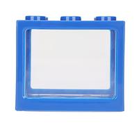 RASTKY Bloc de Construction de Style Unique pour Aquarium, Excellente Décoration, Mini Aquarium Betta pour Bureau, Maison, Bureau, Petit Durable pour, Boîte à Poissons de, Multicolore, 1 Paquet