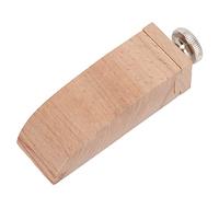 RASTKY Bloc de Ponçage en Bois, Outil de Cerclage de Chant en Hêtre Durable pour les Professionnels et les Amateurs de L'artisanat du Cuir, Conception Tetragonum de 1.77 Pouces (Coin)