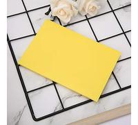 RASTKY Bloc de Sculpture de Timbres en Caoutchouc, Bricolage, Matériel de Fabrication de Cartes Postales sans Toxines, Rouge Pêche, 5,91x3,94x0,2 Pouces pour Projets Faits à la Main (YELLOW)