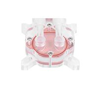 RASTKY Bloc D'eau GPU Haute Performance, Idéal pour les Ordinateurs de Jeu avec une Grande Zone de Contact avec L'eau, Base en Cuivre Rouge, Couvercle POM