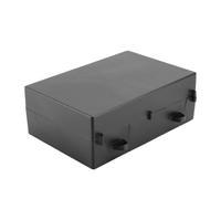 RASTKY Boîte de Rangement pour Batterie ABS avec Rainures Latérales pour Câbles, Support Universel pour Véhicules Tout-Terrain et Deux-Roues électriques