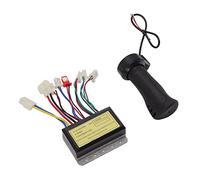 RASTKY Boîtier de Commande de Moteur à Balais à Faible Bruit de Fonctionnement, Tension de Poignée D'accélérateur 1-4 V - 24 V 250 W, Contrôleur de Vitesse du Moteur pour Scooters à éoliennes,